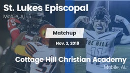 Matchup: St. Lukes Episcopal vs. Cottage Hill Christian Academy 2018