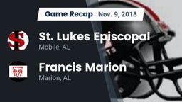 Recap: St. Lukes Episcopal  vs. Francis Marion 2018