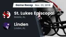 Recap: St. Lukes Episcopal  vs. Linden  2018