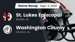 Recap: St. Lukes Episcopal  vs. Washington County  2020