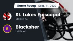 Recap: St. Lukes Episcopal  vs. Blacksher  2020