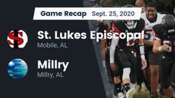 Recap: St. Lukes Episcopal  vs. Millry  2020