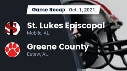 Recap: St. Lukes Episcopal  vs. Greene County  2021