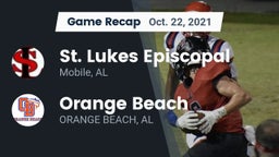 Recap: St. Lukes Episcopal  vs. Orange Beach  2021