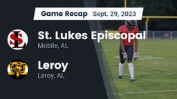 Recap: St. Lukes Episcopal  vs. Leroy  2023