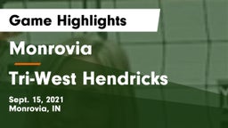 Monrovia  vs Tri-West Hendricks  Game Highlights - Sept. 15, 2021