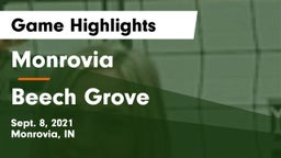 Monrovia  vs Beech Grove  Game Highlights - Sept. 8, 2021