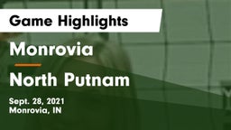 Monrovia  vs North Putnam  Game Highlights - Sept. 28, 2021