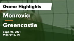 Monrovia  vs Greencastle  Game Highlights - Sept. 23, 2021