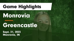 Monrovia  vs Greencastle  Game Highlights - Sept. 21, 2023