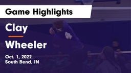 Clay  vs Wheeler Game Highlights - Oct. 1, 2022