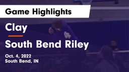 Clay  vs South Bend Riley Game Highlights - Oct. 4, 2022