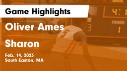 Oliver Ames  vs Sharon  Game Highlights - Feb. 14, 2023