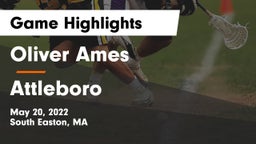 Oliver Ames  vs Attleboro  Game Highlights - May 20, 2022