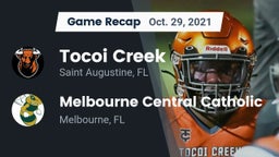 Recap: Tocoi Creek  vs. Melbourne Central Catholic  2021