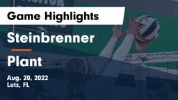 Steinbrenner  vs Plant  Game Highlights - Aug. 20, 2022