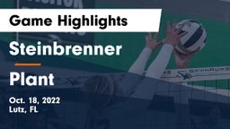 Steinbrenner  vs Plant  Game Highlights - Oct. 18, 2022