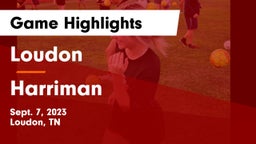 Loudon  vs Harriman  Game Highlights - Sept. 7, 2023