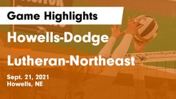 Howells-Dodge  vs Lutheran-Northeast  Game Highlights - Sept. 21, 2021