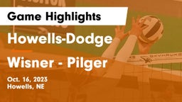 Howells-Dodge  vs Wisner - Pilger  Game Highlights - Oct. 16, 2023