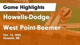 Howells-Dodge  vs West Point-Beemer  Game Highlights - Oct. 14, 2023