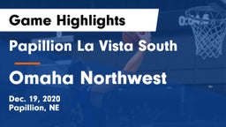 Papillion La Vista South  vs Omaha Northwest  Game Highlights - Dec. 19, 2020