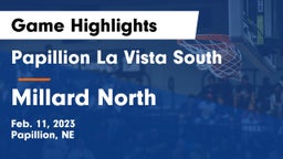Papillion La Vista South  vs Millard North   Game Highlights - Feb. 11, 2023