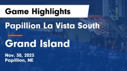 Papillion La Vista South  vs Grand Island  Game Highlights - Nov. 30, 2023