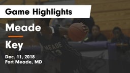 Meade  vs Key  Game Highlights - Dec. 11, 2018