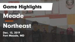 Meade  vs Northeast  Game Highlights - Dec. 13, 2019