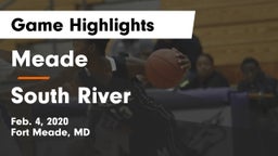 Meade  vs South River  Game Highlights - Feb. 4, 2020