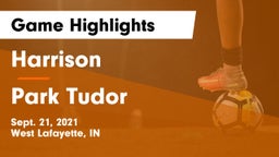 Harrison  vs Park Tudor Game Highlights - Sept. 21, 2021
