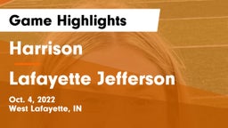 Harrison  vs Lafayette Jefferson  Game Highlights - Oct. 4, 2022