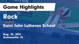 Rock  vs Saint John Lutheran School Game Highlights - Aug. 23, 2021