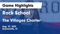 Rock School vs The Villages Charter  Game Highlights - Aug. 22, 2023