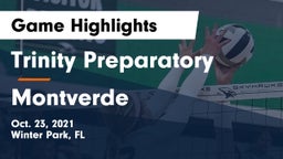 Trinity Preparatory  vs Montverde Game Highlights - Oct. 23, 2021