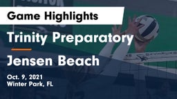 Trinity Preparatory  vs Jensen Beach  Game Highlights - Oct. 9, 2021