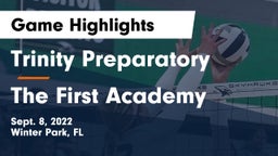 Trinity Preparatory  vs The First Academy Game Highlights - Sept. 8, 2022