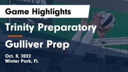 Trinity Preparatory  vs Gulliver Prep  Game Highlights - Oct. 8, 2022