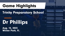 Trinity Preparatory School vs Dr Phillips   Game Highlights - Aug. 15, 2023