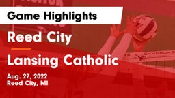 Reed City  vs Lansing Catholic  Game Highlights - Aug. 27, 2022