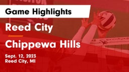 Reed City  vs Chippewa Hills  Game Highlights - Sept. 12, 2023