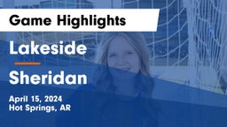 Lakeside  vs Sheridan  Game Highlights - April 15, 2024