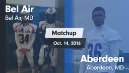Matchup: Bel Air  vs. Aberdeen  2016