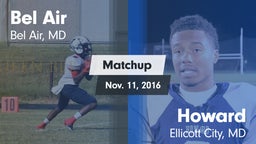 Matchup: Bel Air  vs. Howard  2016