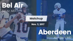Matchup: Bel Air  vs. Aberdeen  2017