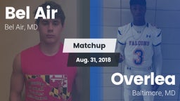 Matchup: Bel Air  vs. Overlea  2018