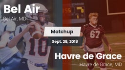 Matchup: Bel Air  vs. Havre de Grace  2018