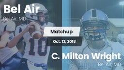 Matchup: Bel Air  vs. C. Milton Wright  2018