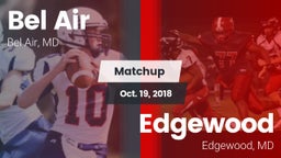 Matchup: Bel Air  vs. Edgewood  2018